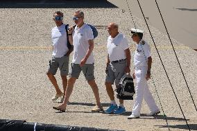 King Felipe VI sails on the Aifos - Mallorca