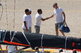 King Felipe VI sails on the Aifos - Mallorca