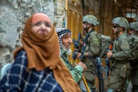 Storming of the Old City of Hebron - West Bank
