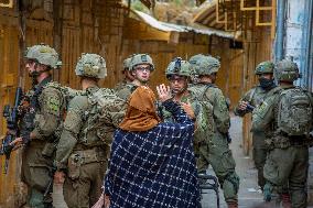 Storming of the Old City of Hebron - West Bank