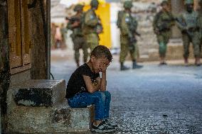 Storming of the Old City of Hebron - West Bank