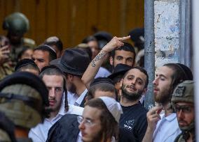 Storming of the Old City of Hebron - West Bank