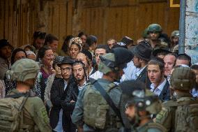 Storming of the Old City of Hebron - West Bank