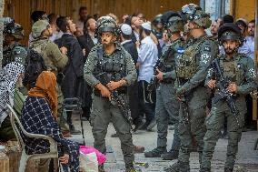 Storming of the Old City of Hebron - West Bank
