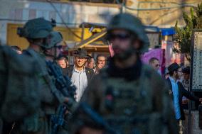 Storming of the Old City of Hebron - West Bank