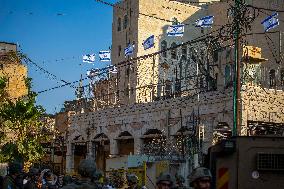 Storming of the Old City of Hebron - West Bank
