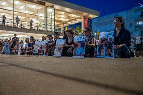 Israelis protest Against the War in Gaza - Tel Aviv