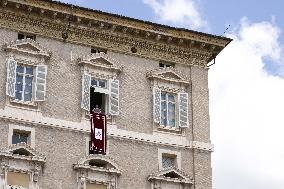 Pope Leo XIV Delivers Angelus Prayer - Vatican