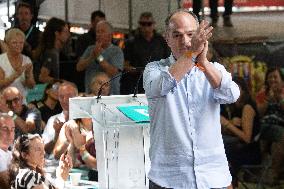 Puigdemont at the 5th anniversary of Junts - Prats-de-Mollo-la-Preste