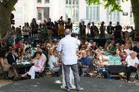 Puigdemont at the 5th anniversary of Junts - Prats-de-Mollo-la-Preste