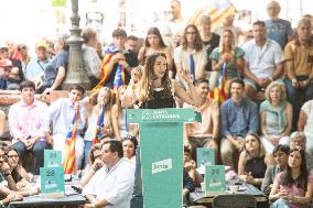 Puigdemont at the 5th anniversary of Junts - Prats-de-Mollo-la-Preste