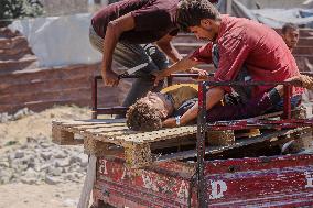 Humanitarian Aid Relief with Beginning of Airdrop Operations - Gaza