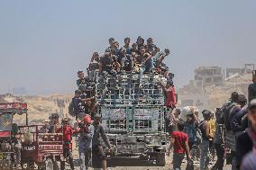 Humanitarian Aid Relief with Beginning of Airdrop Operations - Gaza