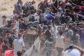 Humanitarian Aid Relief with Beginning of Airdrop Operations - Gaza