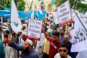 Protest Against The Establishment Of The UN Human Rights Office - Bangladesh
