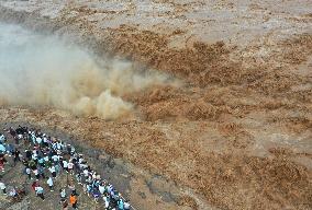 Hukou Waterfall on the Yellow River - Jixian