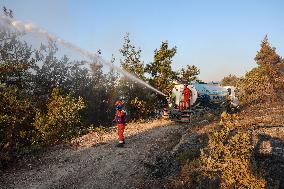 Apocalyptic Turkey Wildfires Spread By Record 50C Heatwave - Bursa