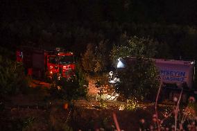Apocalyptic Turkey Wildfires Spread By Record 50C Heatwave - Bursa