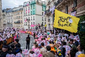 Paris' Montmartre distric - last stage of the Tour de France