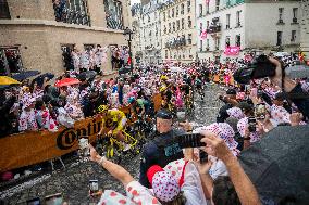 Paris' Montmartre distric - last stage of the Tour de France
