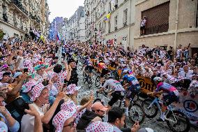 Paris' Montmartre distric - last stage of the Tour de France