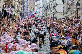 Paris' Montmartre distric - last stage of the Tour de France