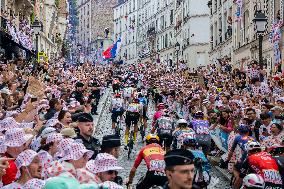 Paris' Montmartre distric - last stage of the Tour de France