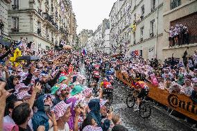 Paris' Montmartre distric - last stage of the Tour de France