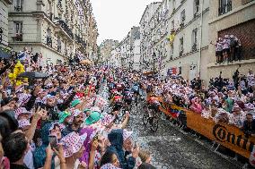 Paris' Montmartre distric - last stage of the Tour de France
