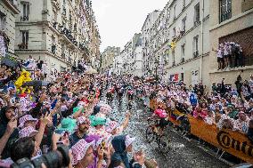 Paris' Montmartre distric - last stage of the Tour de France