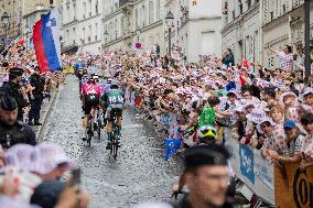 Paris' Montmartre distric - last stage of the Tour de France