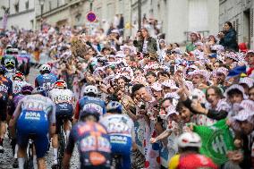 Paris' Montmartre distric - last stage of the Tour de France