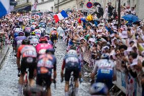 Paris' Montmartre distric - last stage of the Tour de France