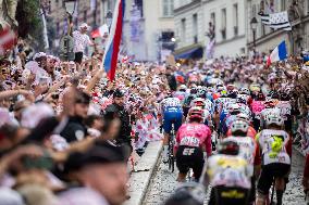 Paris' Montmartre distric - last stage of the Tour de France