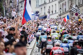 Paris' Montmartre distric - last stage of the Tour de France