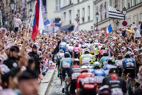 Paris' Montmartre distric - last stage of the Tour de France
