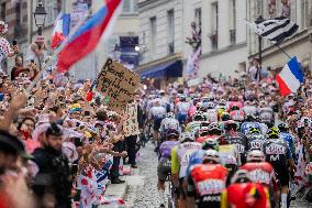 Paris' Montmartre distric - last stage of the Tour de France