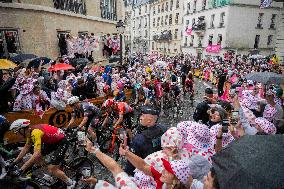 Paris' Montmartre distric - last stage of the Tour de France