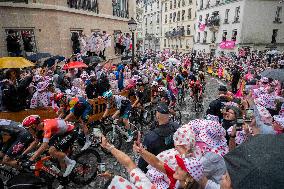 Paris' Montmartre distric - last stage of the Tour de France