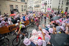 Paris' Montmartre distric - last stage of the Tour de France