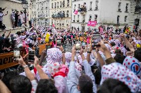 Paris' Montmartre distric - last stage of the Tour de France