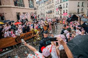 Paris' Montmartre district - last stage of the Tour de France
