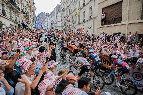Paris' Montmartre district - last stage of the Tour de France