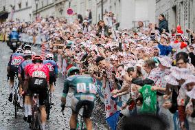 Paris' Montmartre district - last stage of the Tour de France