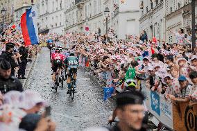 Paris' Montmartre district - last stage of the Tour de France