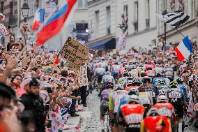 Paris' Montmartre district - last stage of the Tour de France