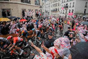 Paris' Montmartre district - last stage of the Tour de France