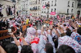 Paris' Montmartre district - last stage of the Tour de France