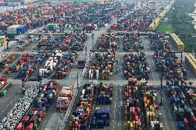 Ports Container Throughput in China Increases in H1 2025