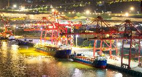 China 2025 H1 Ports Container Throughput Increase
